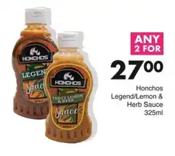 Save Hyper Honchos Legend/ Lemon & Herb Sauce offer
