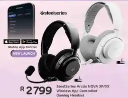 Computer Mania SteelSeries Arctis NOVA 3P/3X Wireless App Controlled Gaming Headset offer