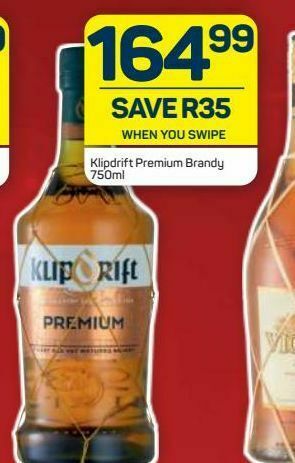 Pick n Pay Klipdrift premium brandy offer