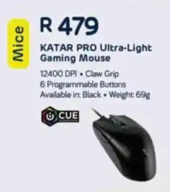 Computer Mania Corsair Katar Pro Ultra-Light Gaming Mouse offer