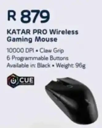 Computer Mania Corsair Katar Pro Wireless Gaming Mouse offer