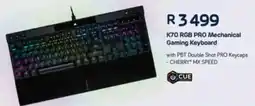 Computer Mania Corsair K70 RGB Pro Mechanical Gaming Keyboard offer
