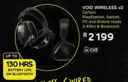 Computer Mania Corsair Void Wireless v2 Carbon PlayStation, Switch, PC and Mobile ready 2.4Ghz & Bluetooth offer