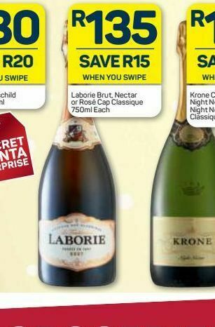 Pick n Pay Laborie wines offer