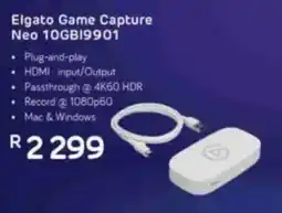 Computer Mania Elgato Game Capture Neo 10GBI9901 offer