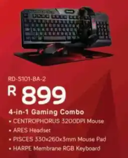 Computer Mania Redragon 4-in-1 Gaming Combo offer