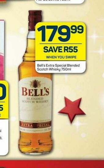 Pick n Pay Hypermarket Bell's whiskey offer