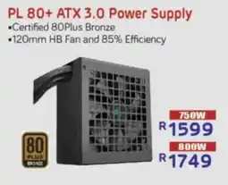 Computer Mania Deepcool PL 80+ ATX 3.0 Power Supply offer