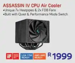 Computer Mania Deepcool Assassin IV CPU Air Cooler offer