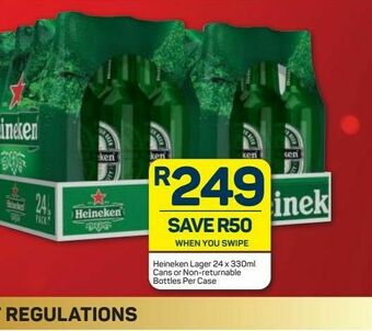 Pick n Pay Hypermarket Heineken beer offer