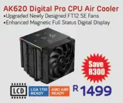 Computer Mania Deepcool AK620 Digital Pro CPU Air Cooler offer