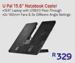 Computer Mania Deepcool U Pal 15.6" Notebook Cooler offer