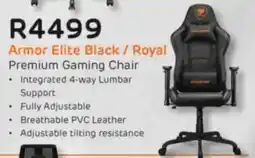 Computer Mania Cougar Armor Elite Black/ Royal offer