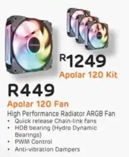 Computer Mania Cougar Apolar 120 Fan offer