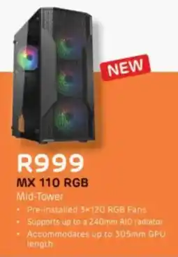 Computer Mania Cougar MX 110 RGB Mid-Tower offer