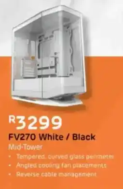 Computer Mania Cougar FV270 White/ Black Mid-Tower offer