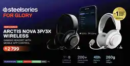 Computer Mania Steelseries arctis nova 3p/3x wireless gaming headset with mobile app control offer