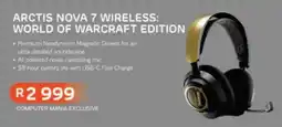 Computer Mania Steelseries arctis nova 7 wireless world of warcraft edition offer