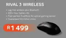 Computer Mania Steelseries rival 3 wireless offer