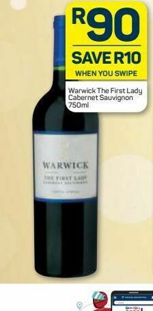 Pick n Pay Hypermarket Warwick the first lady cabernet sauvignon offer
