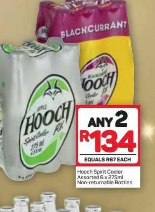 Hooch fox passion fruit nrb's 2