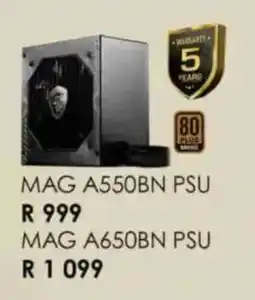 Computer Mania Msi MAG A550BN PSU offer