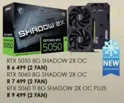 Computer Mania Msi RTX 5050 8G Shadow 2X OC offer