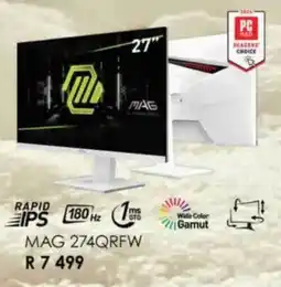 Computer Mania Msi MAG 274QRFW offer