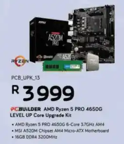 Computer Mania PC BUILDER AMD Ryzen 5 PRO 4650G Level Up Core Upgrade Kit offer