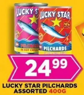 Goal Supermarket Lucky star pilchards assorted offer