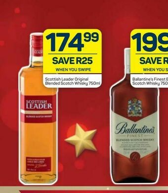 Pick n Pay Liquor Scottish leader whiskey offer