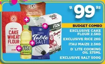 Goal Supermarket Budget Combo offer