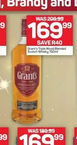 Pick n Pay Liquor Grant's whisky offer