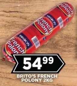 Goal Supermarket Brito's french polony offer