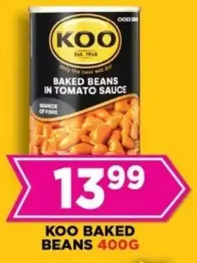 Goal Supermarket Koo baked beans offer