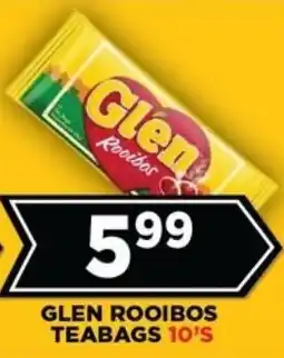 Goal Supermarket Glen rooibos teabags offer