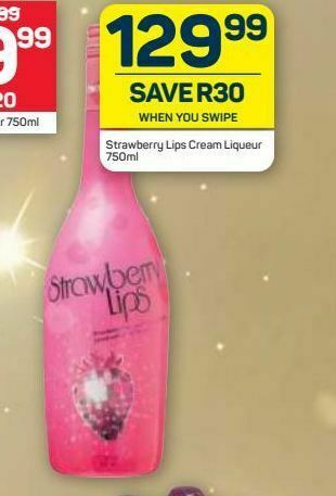 Pick n Pay Liquor Strawberry lips liqueur offer