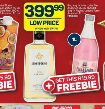 Pick n Pay Liquor Inverroche gin offer