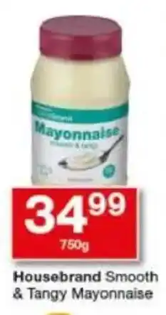 Checkers Housebrand Smooth & Tangy Mayonnaise offer