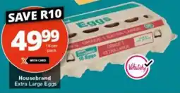Checkers Housebrand Extra Large Eggs offer