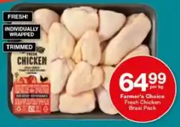 Checkers Farmer's Choice Fresh Chicken Braai Pack offer