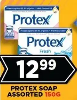 Goal Supermarket Protex soap assorted offer
