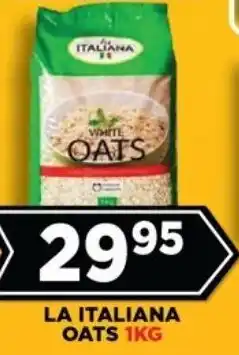 Goal Supermarket La italiana oats offer