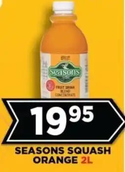 Goal Supermarket Seasons squash orange offer