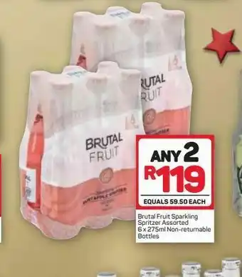 Pick n Pay Liquor Brutal fruit ruby apple 2 offer