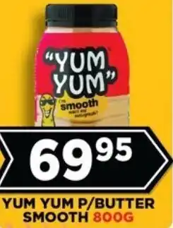 Goal Supermarket Yum yum p/butter smooth offer