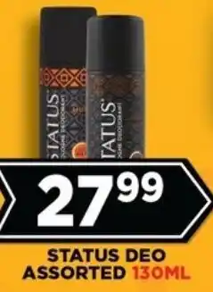 Goal Supermarket Status deo assorted offer