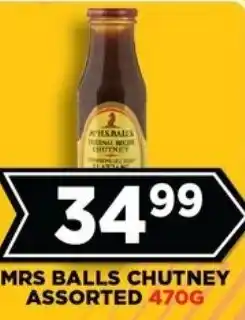 Goal Supermarket Mrs balls chutney assorted offer