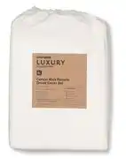 PEP DB Cotton Rich Percale Fitted Sheet-Each offer