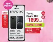 MRP Tecno Spark 40c offer